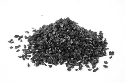 Black aquarium gravel fish - black,