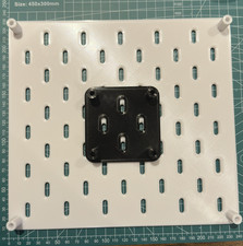 IKEA Skadis Pegboard Upgraded Storage Wall Organiser Rack Home Office Workshop