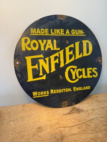Enamel royal enfield - enamel,