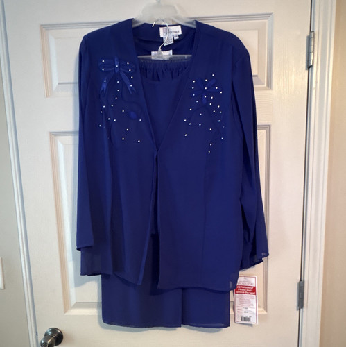 Boutique blue 2pc dress - boutique,