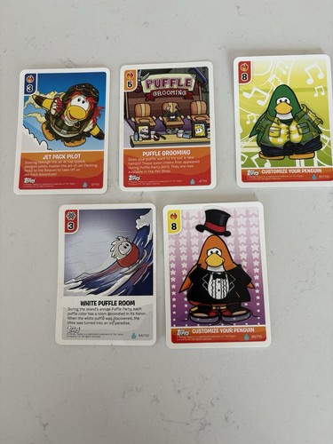 Topps club penguin card jitsu - club,