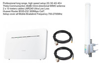 Huawei B535-232 4G LTE Unlocked MiFi Mobile Broadband Router & External Antenna 