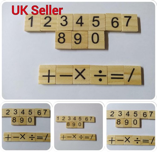 Pick and mix - wooden, scrabble