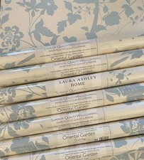 Laura Ashley Oriental Garden Duck Egg Wallpaper 12 Rolls avail price per roll
