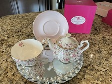 Royal Albert Rose Confetti Tea
