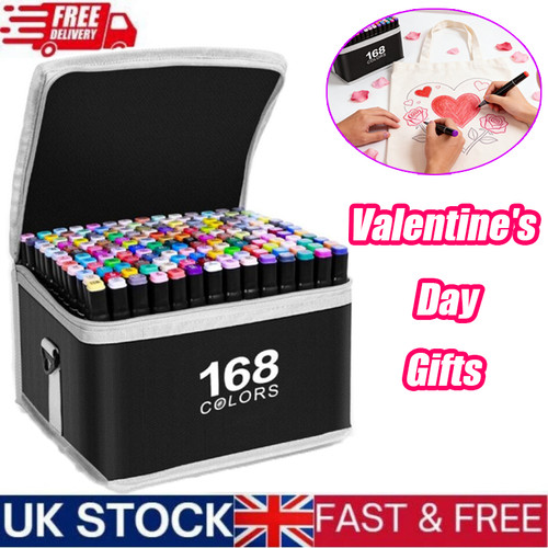 168 colors alcohol dual tip - 168,