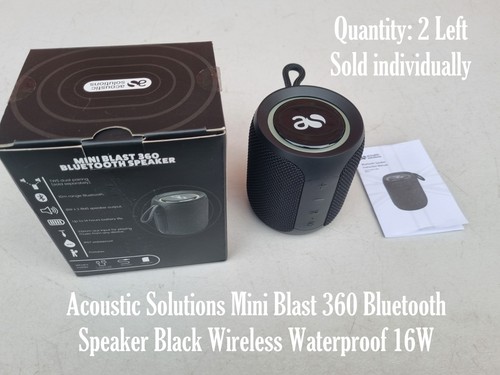 Acoustic solutions mini blast - acoustic,