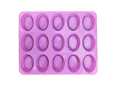 Oval mould 15 cell - Silicone