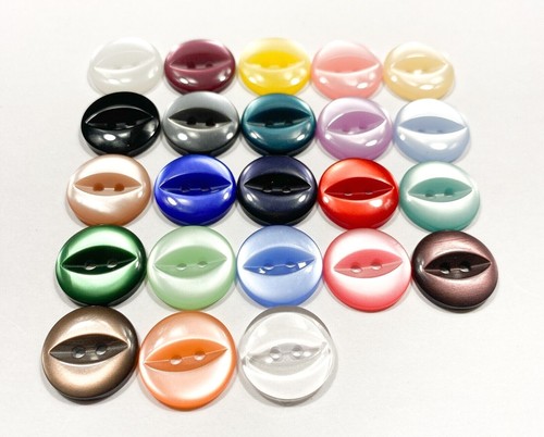 Crown round fish - fish, buttons
