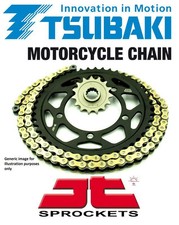 Ducati 996 ST4S 02-05 Tsubaki RQ1 Gold X-Ring Chain & JT Sprocket Kit