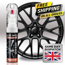 Porsche Satin Black Alloy
