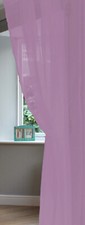 Single Plain Voile Net Curtain
