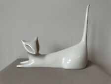 Royal Dux White Cat Figurine