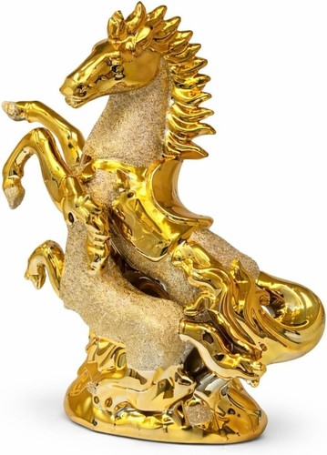 Gold chrome crushed diamond - gold,