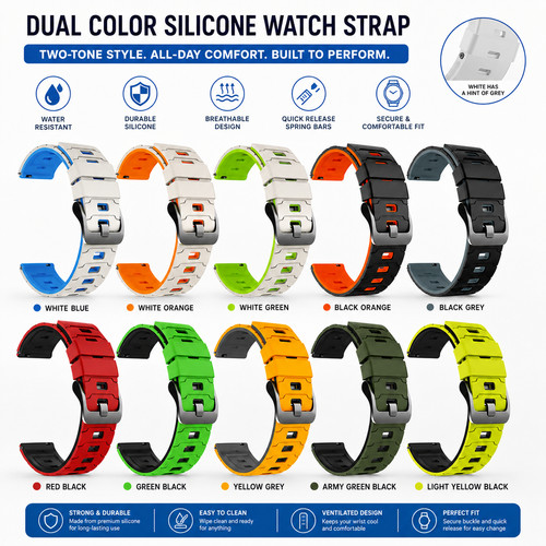 22mm dual colour sports - 22mm,