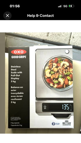 Oxo good grips 5kg stainless - oxo,