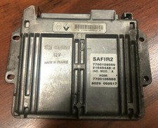 Engine control unit SAFIR 2 55 PINS decoded Renault Twingo 1.2 7700109050