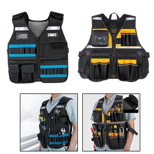 Tool vest with pockets - pockets, heavy
