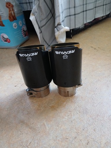 Exhaust tips carbon fibre - tips,