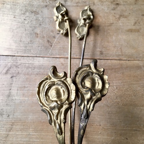 Antique brass curtain tie - antique,
