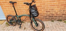 Brompton Compatible Waterproof Fabric Front Bag,32l Rucksack And Frame Built In.
