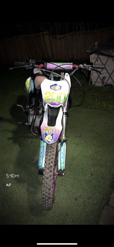 140cc loaded dirt bike - loaded,
