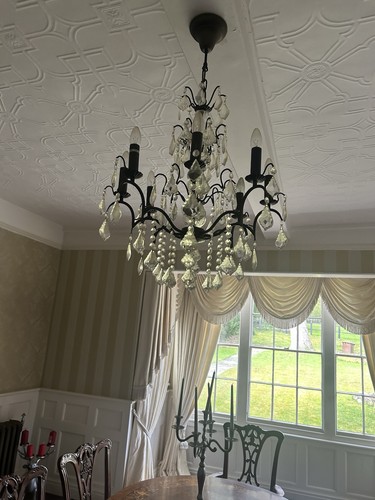 Vintage black wrought iron - vintage,