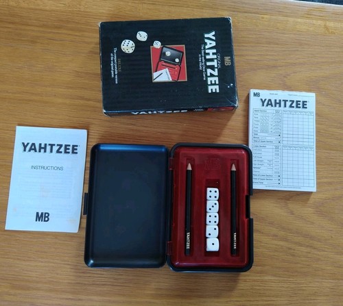 Vintage yahtzee deluxe edition - vintage,
