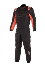 NWT Alpinestars KMX-9 V2 Youth Sz 6 Kart Racing Suit CIK-FIA Level 2 Black Red 