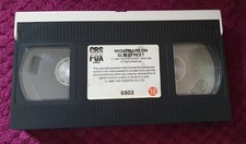 A NIGHTMARE ON ELM STREET VHS