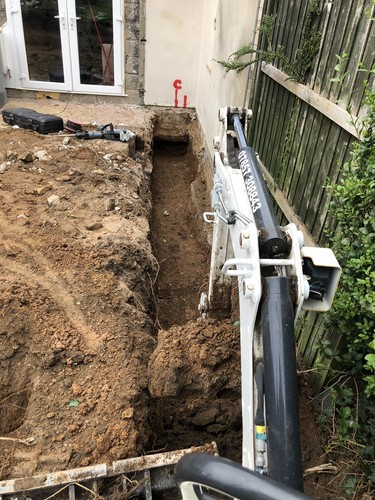 Mini digger hire and - mini,
