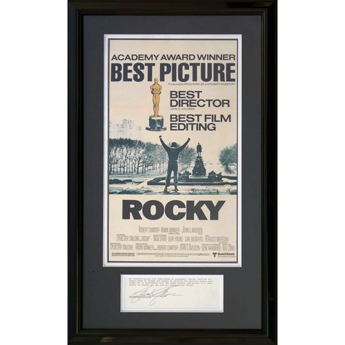 Sylvester stallone signed - sylvester,