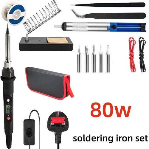 Soldering iron kit 80w lcd - soldering,