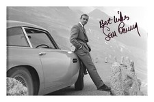 Sean Connery James Bond Signed