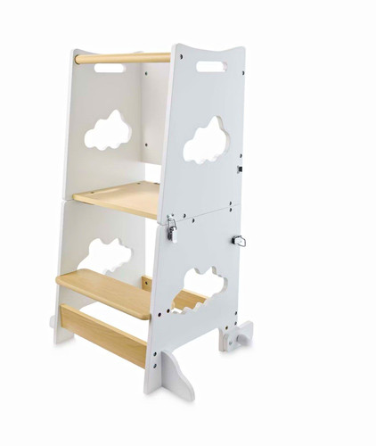 Wooden learning tower step - learning,