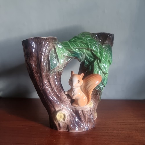 Vintage fauna tree vase - tree,