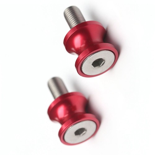 Red motorcycle racing swingarm - red,