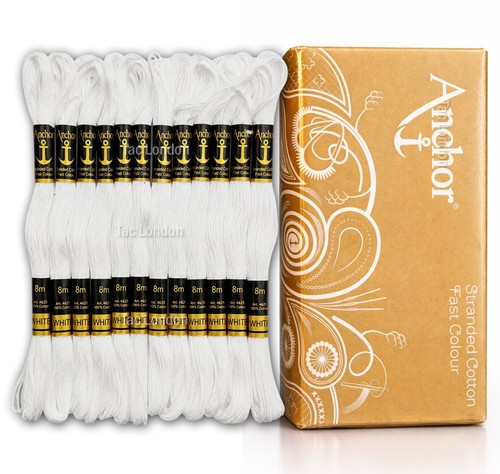 White anchor cross - 25,
