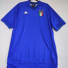 Italy 1998 - 2000  Kappa Home Football Shirt | Men's Large