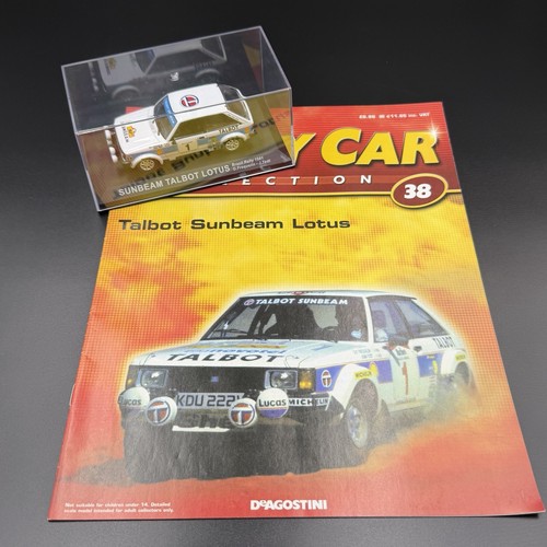 Deagostini rally car - rally, #38