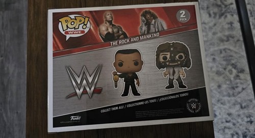Funko pop wwe - rock, &