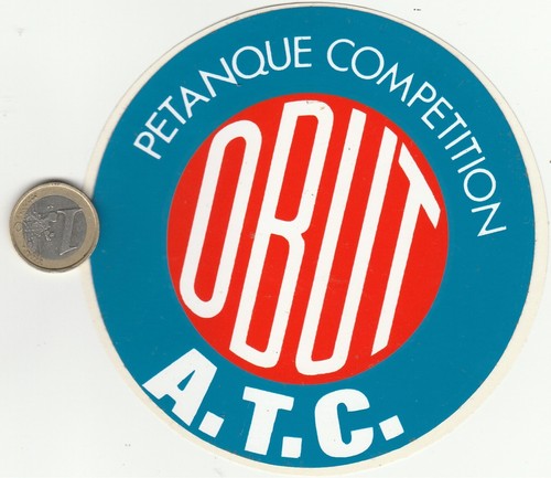 Sticker sport petanque - c4., sport.