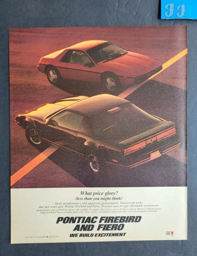 Pontiac fiero firebird - fiero, &