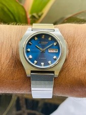 Vintage Citizen Automatic Blue