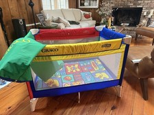 VTG 1990s Graco Pack N Play Sport Playpen Baby Toddler carrying bag Pristine