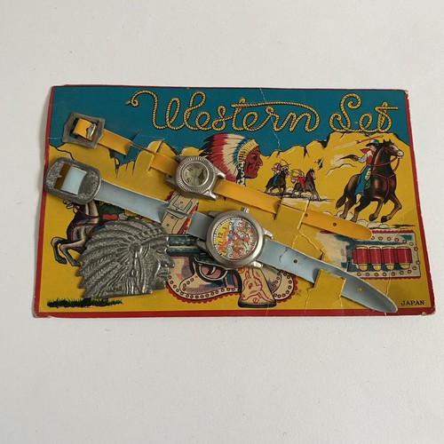 Vintage cowboy western set - vintage,