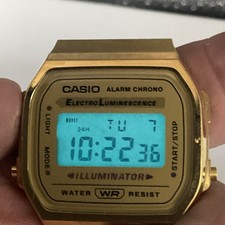 Casio A168WG-9EF Retro Mens