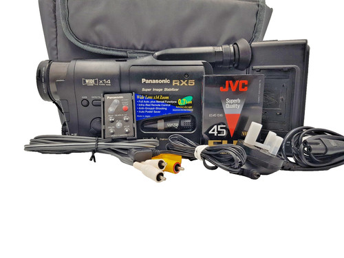 Panasonic rx5b vhs pal - panasonic, vhs-c