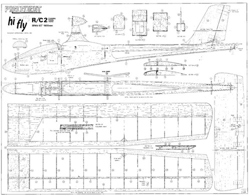 Precedent fly plans c - hi, r/c