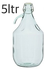 5l - 500cl - 5000ml - Glass bottles Demijohn Home Brewing Free P&P UK